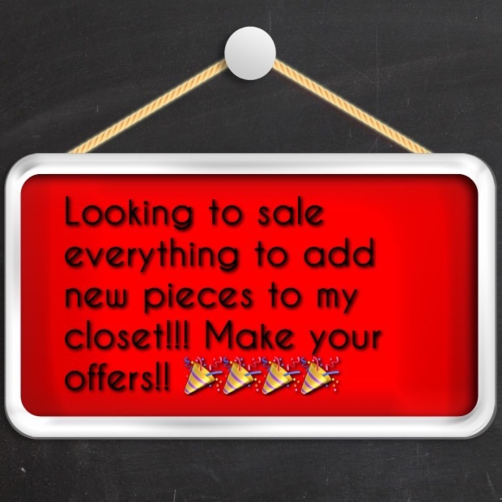 Make your offers!!!